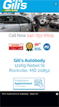 Mobile Screenshot of gilisautobody.com
